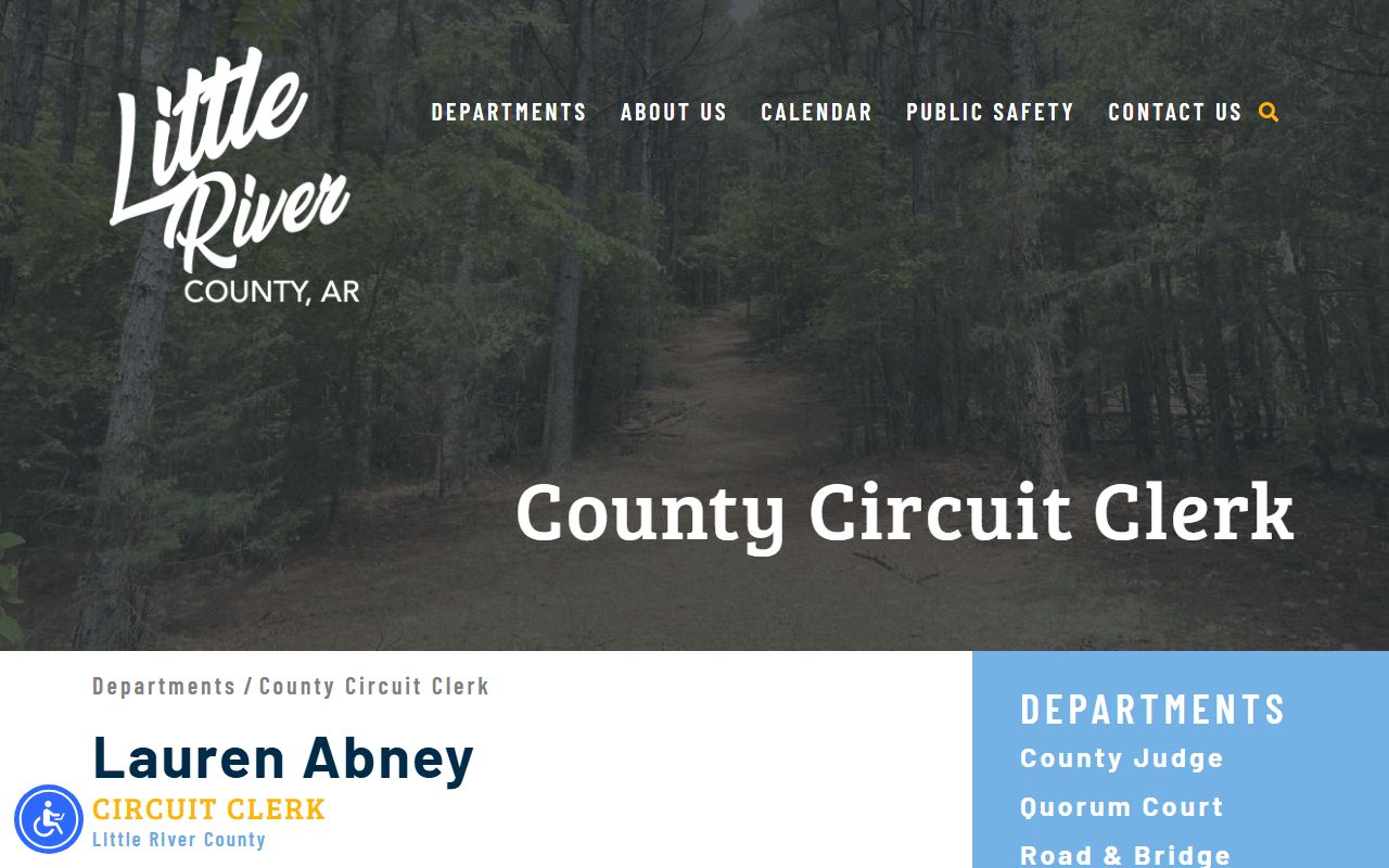 Little River County Circuit Clerk felony court records and copy fees